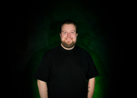 Portrait Paul Heinicke Projektleiter und Ausbilder von Green Event Technology