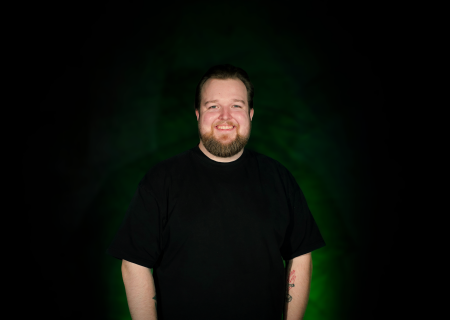 Portrait Paul Heinicke Projektleiter und Ausbilder von Green Event Technology