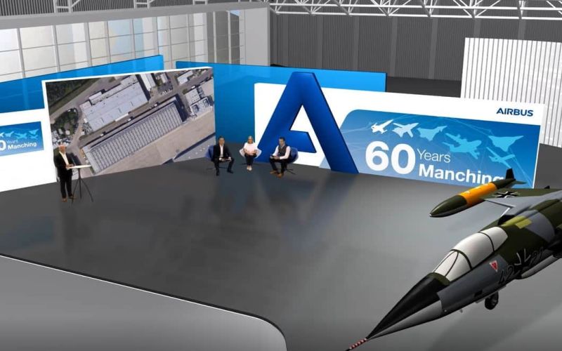 Streaming Event von GET Airbus feiert 60jähriges Jubiläum seines Standorts Manching